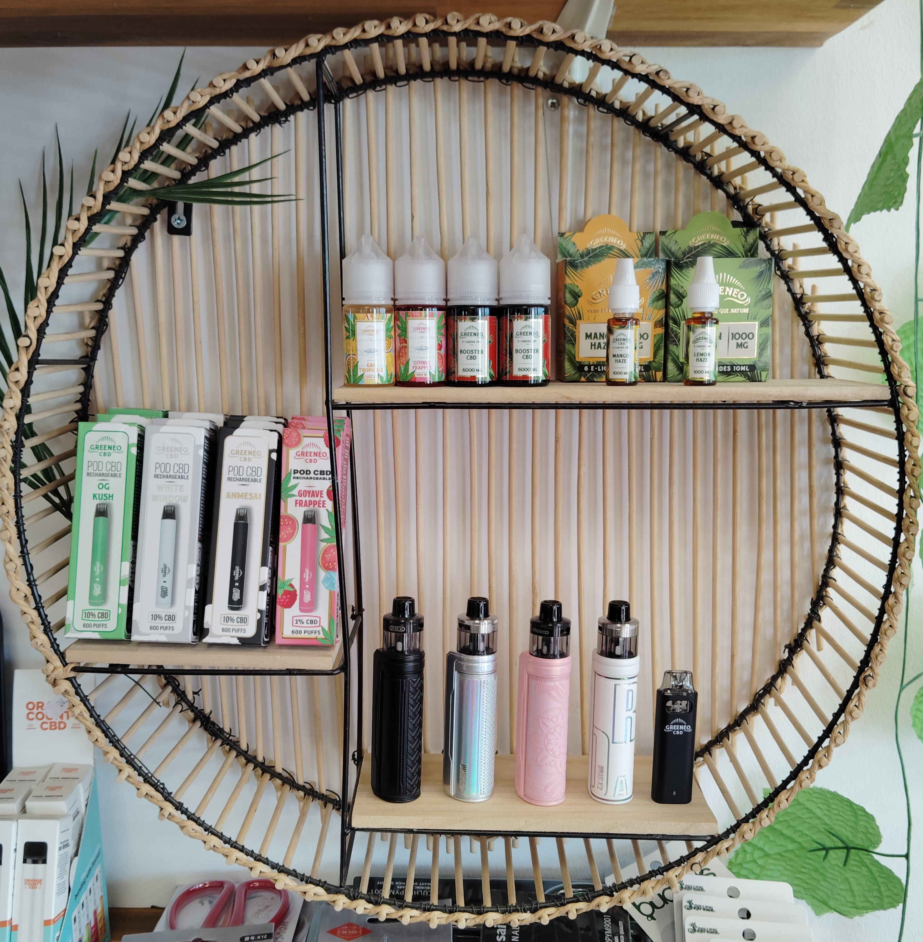 Vaps et E-liquides CBD